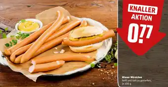 REWE DE Wiener Würstchen tilbud