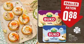 REWE DE Buko Frischkäse tilbud