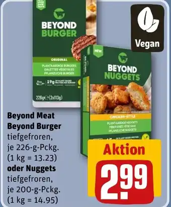 REWE Beyond Meat Beyond Burger tilbud