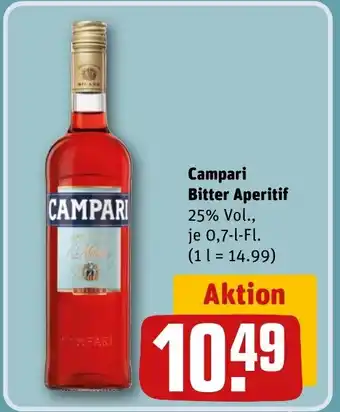 REWE Campari Bitter Aperitif tilbud