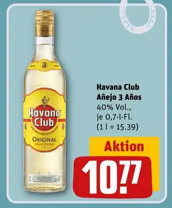REWE DE Havana Club Añejo 3 Años tilbud