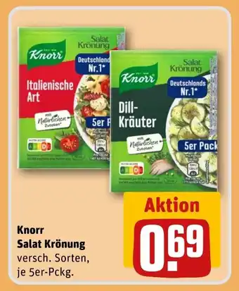 REWE DE Knorr Salat Krönung tilbud