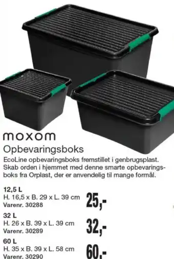 Harald Nyborg moxom Opbevaringsboks tilbud