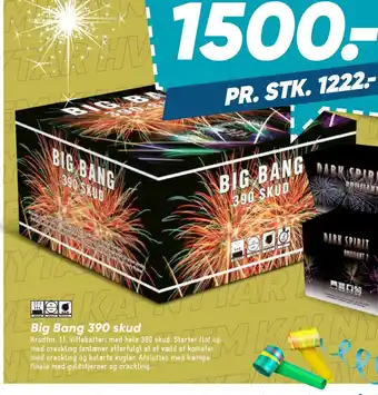 Bilka Big bang 390 skud tilbud