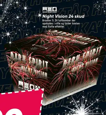 Bilka Night vision 24 skud tilbud