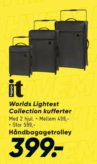Bilka Worlds lightest collection kufferter tilbud