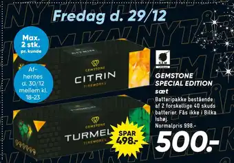 Bilka Gemstone special edition sæt tilbud