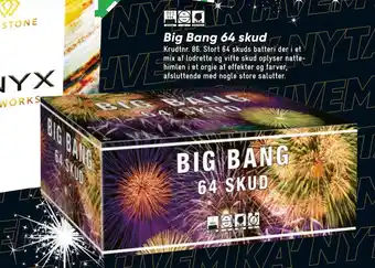 Bilka Big bang 64 skud tilbud