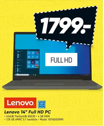 Bilka Lenovo 14 full hd pc tilbud
