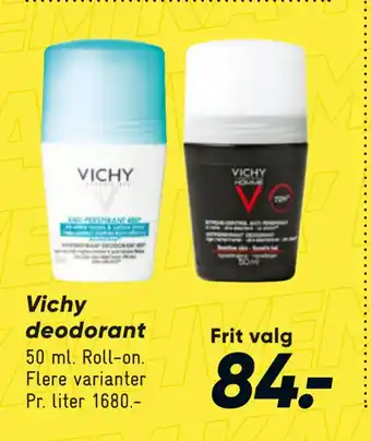 Vichy deodorant