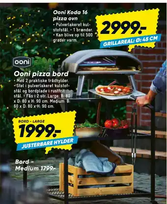 Bilka Ooni pizza bord tilbud