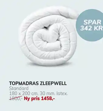 Daells Bolighus Topmadras zleepwell tilbud