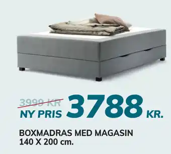 Daells Bolighus Boxmadras med magasin tilbud