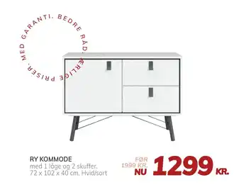 Daells Bolighus Ry kommode tilbud