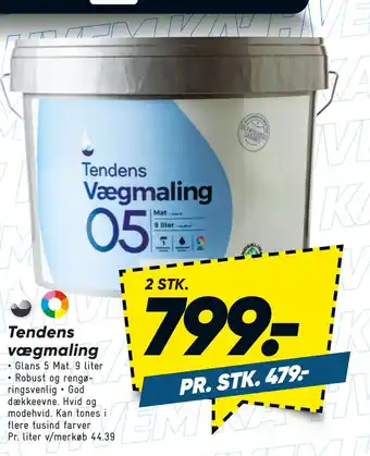 Bilka Tendens vægmaling tilbud