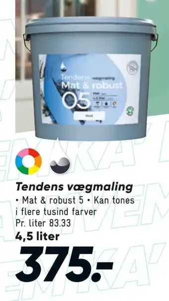 Bilka Tendens vægmaling tilbud