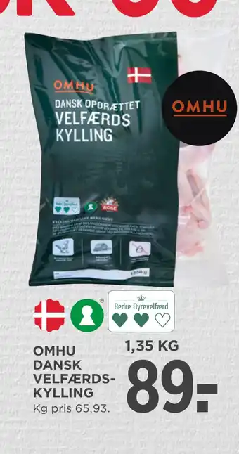 MENY Omhu dansk velfærds­kylling tilbud