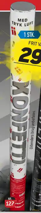 Thansen Konfettirør tilbud