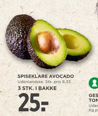 MENY Spiseklare avocado tilbud