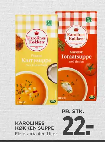 MENY Karolines køkken suppe tilbud