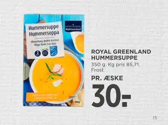 MENY Royal greenland hummersuppe tilbud