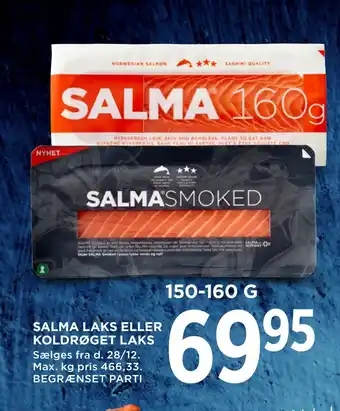 Salma laks eller koldrøget laks