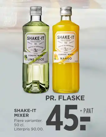 Shake-it mixer