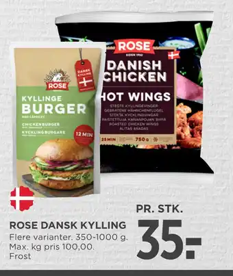 MENY Rose dansk kylling tilbud