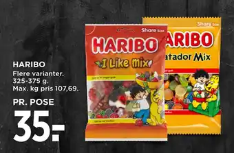 MENY Haribo tilbud