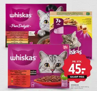 MENY Whiskas tilbud