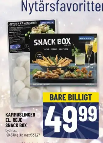KAMMUSLINGER EL. REJE SNACK BOX