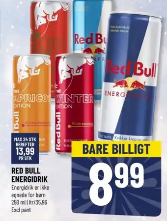 Løvbjerg RED BULL ENERGIDRIK tilbud