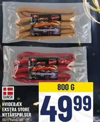 Løvbjerg HVIDEBÆK EKSTRA STORE NYTÅRSPØLSER tilbud