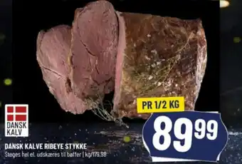 Løvbjerg DANSK KALVE RIBEYE STYKKE tilbud