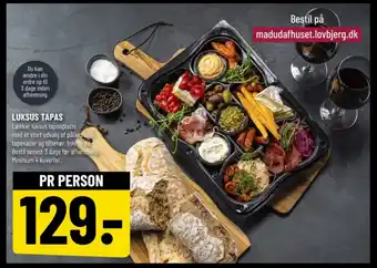 Løvbjerg LUKSUS TAPAS tilbud