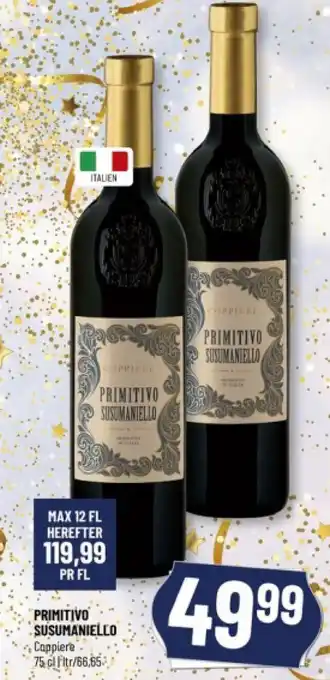 Løvbjerg PRIMITIVO SUSUMANIELLO tilbud