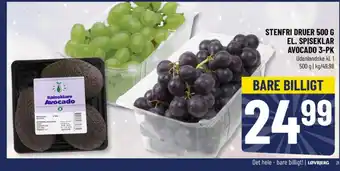 Løvbjerg STENFRI DRUER 500 G EL. SPISEKLAR AVOCADO 3-PK tilbud