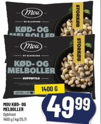MOU KØD- OG MELBOLLER