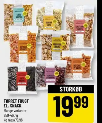 Løvbjerg TØRRET FRUGT EL. SNACK tilbud