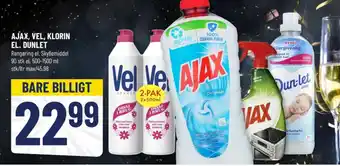 Løvbjerg AJAX, VEL, KLORIN EL. DUNLET tilbud