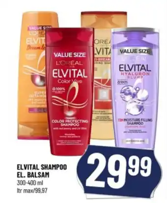 Løvbjerg ELVITAL SHAMPOO EL. BALSAM tilbud