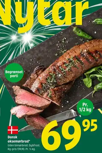 Coop 365 oksemørbrad* tilbud