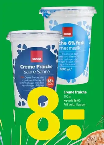 Coop 365 Creme fraiche tilbud