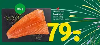 Coop 365 Fersk laks* tilbud