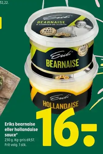 Eriks bearnaise eller hollandaise sauce*