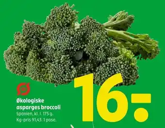 Coop 365 Økologiske asparges broccoli tilbud