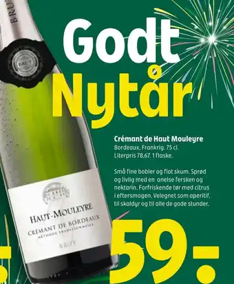 Coop 365 Crémant de Haut Mouleyre tilbud