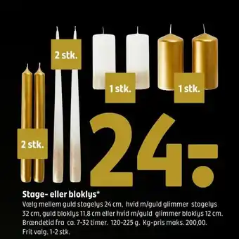 Coop 365 Stage- eller bloklys* tilbud