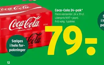 Coop 365 Coca-Cola 24-pak* tilbud