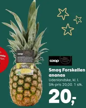 Kvickly Smag Forskellen ananas tilbud